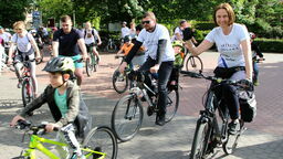 Rowerzyści na start. Puławy walczą o tytuł "Rowerowej Stolicy Polski" [zdjęcia]