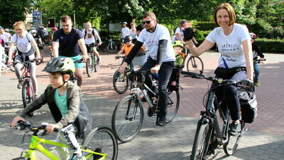 Rowerzyści na start. Puławy walczą o tytuł "Rowerowej Stolicy Polski" [zdjęcia]