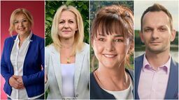 Od lewej: Renata Molenda, Małgorzata Piwowarek, Marzanna Kamola, Kamil Lewandowski