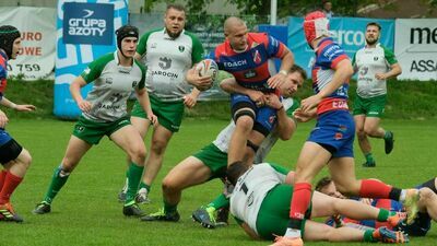 Edach Budowlani Lublin kontra Master Pharm Rugby Łódź. Rywal z najwyższej półki