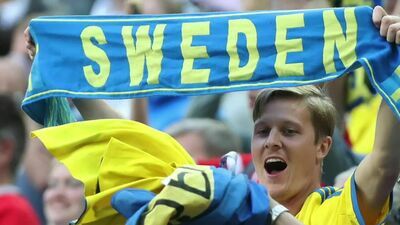 Euro 2020. "Żółtej fali" nie będzie. Zakażenia wśród szwedzkich kibiców