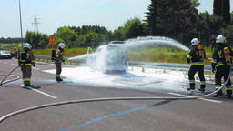 Taka sytuacja dziś na obwodnicy Tomaszowa Lubelskiego