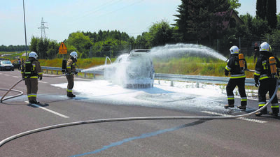 Taka sytuacja dziś na obwodnicy Tomaszowa Lubelskiego