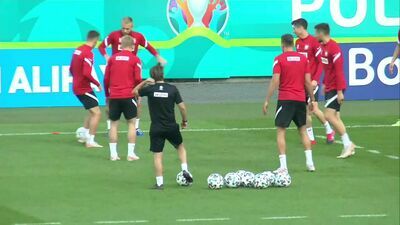 Polscy kibice tłumnie stawili się na treningu kadry i dodawali piłkarzom otuchy gromkimi brawami