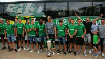 Górnik Łęczna świętował z kibicami powrót do Ekstraklasy