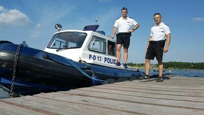 Nastolatek zaczął topić się w Zalewie Zemborzyckim. Tylko oni zobaczyli, że potrzebuje pomocy