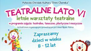 Warsztaty teatralne dla dzieci w Puławach