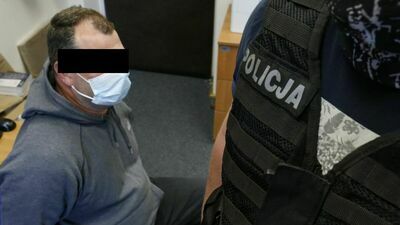 Jeden z zatrzymanych mężczyzn