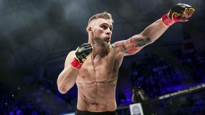 W walce wieczoru w formule MMA zmierzą się: Hubert Szymajda (na zdjęciu) i Łukasz Bieniek