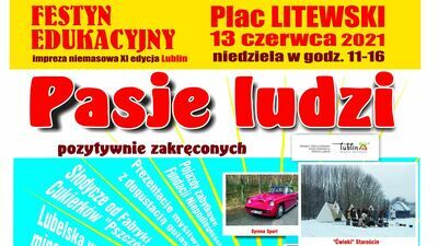 Ludzie pozytywnie zakręceni na placu Litewskim. 11. edycja festynu
