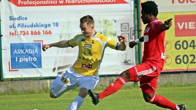 Piłkarze Motoru zremisowali w Siedlcach 3:3, chociaż przegrywali już trzema bramkami