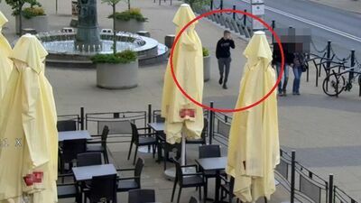 Policja szuka złodzieja. Ukradł rower w centrum Lublina i dał się nagrać
