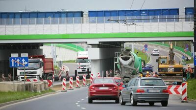 Uwaga, kierowcy. Zwężą ulicę Diamentową