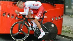 Filip Maciejuk ma szansę na niezły wyścig podczas jazdy indywidualne na czas w Katowicach