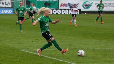 Roksana Ratajczyk jest jedną z zawodniczek, które zdecydowały się pozostać w Łęcznej na kolejny sezon

