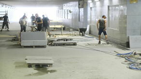 Lublin Zachodni znowu z problemami. Zalana winda do naprawy, megafony dalej milczą