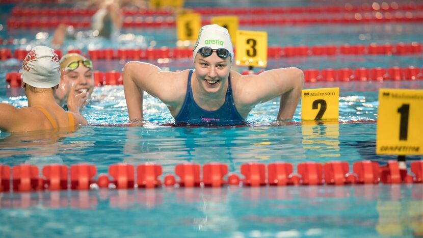Laura Bernat w niedzielę cieszyła się ze złotego medalu mistrzostw Europy juniorów w pływaniu