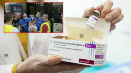 Próbowali wedrzeć się do punktu szczepień, wezwano policję. "To trzeba piętnować"