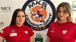 Daniela Tkachuk (z prawej) została wicemistrzynią Europy juniorek

