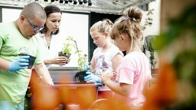 Warsztaty dla dużych i małych na Centralnym Placu Zabaw