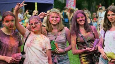  Kolorowe szaleństwo na Słonecznym Wrotkowie