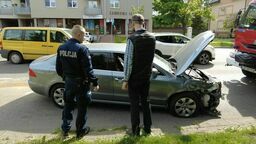 Poprzednie auto urzędu nie nadaje się użytku po kolizji na początku czerwca
