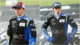 Dominik Kubera (z lewej) i Wiktor Lampart