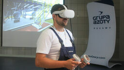 Chemiczny symulator pomoże przygotować się na awaryjne sytuacje w puławskich Azotach