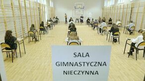 Marzec 2021: Próbna matura z matematyki w III LO w Lublinie
