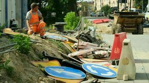 Lublin. Slalomem wśród drogowców. Rano inaczej, wieczorem inaczej