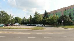 Teren służył mieszkańcom wspólnoty za parking 