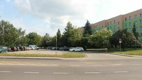 Teren służył mieszkańcom wspólnoty za parking 