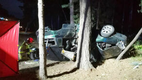 Lubelskie. Kierowca nie miał szans na przeżycie. Tyle zostało ze skody