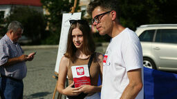 Tour de Konstytucja w Białej Podlaskiej: Sędziowie wychodzą do obywateli [zdjęcia]