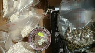 Amfetamina i grzyby halucynogenne. Magazyn narkotyków w piwnicy na Czubach