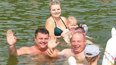 Lipcowy weekend na pojezierzu. Wypoczynek nad jeziorem Krasne [zdjęcia]