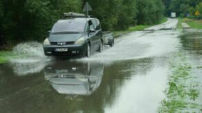 Zalana droga z Turki do Sabianowic