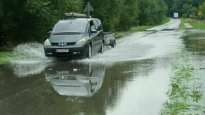 Zalana droga z Turki do Sabianowic