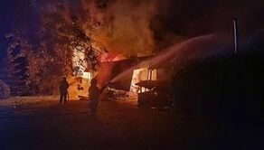 Sceny jak z piekła. Potężny pożar koło Szczebrzeszyna