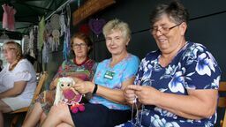 Puławski Klub Twórców Ludowych działa już od 62 lat skupiając artystów z miasta i powiatu. Na pierwszym planie: Teresa Mizura, Zofia Błachnio i Barbara Rułka