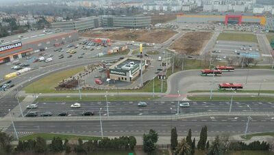 Nowe centrum handlowe miałoby powstać w sąsiedztwie już istniejących sklepów na skraju dzielnicy Węglin Południowy