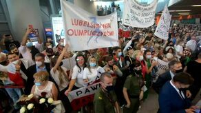 Powrót polskich olimpijczyków. Były owacje od kibiców, były i podziękowania