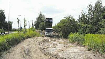 Prace przy nowej drodze w Łęcznej ruszyły w minionym tygodniu