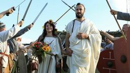 Kiedy rzymski ekwita zakochuje się w barbarzyńskiej księżniczce. Wyjątkowe zaślubiny [zdjęcia]