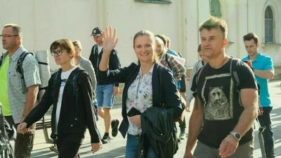 43. Lubelska Piesza Pielgrzymka jest już na trasie. Pątnicy będą szli w grupach [zdjęcia]