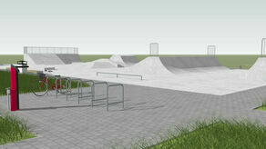 Wizualizacja skateparku