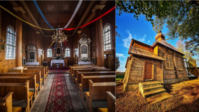 Wybudowany w 1740 roku kościółek przez lata służył różnym wyznaniom, najpierw unitom, potem prawosławnym, a od 1946 roku służy wiernym Kościoła Rzymskokatolickiego