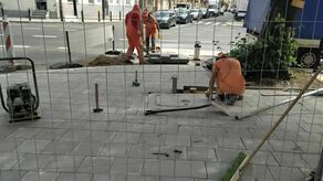 Lublin: Drogowcy w centrum miasta ścigają się z terminem [zdjęcia]