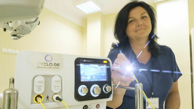 Na laserową operację trzeba poczekać około miesiąca