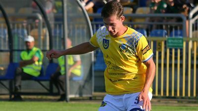 Łukasz Strug zdobył w sobotę swoje bramki numer: siedem i osiem w tym sezonie